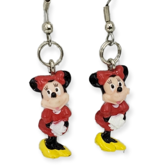 Minnie Mouseouse 3D earrings - Picture 2 of 5